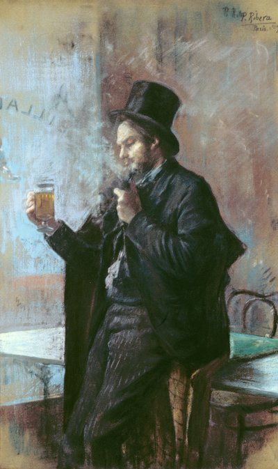 The Good Beer by P. Ribera